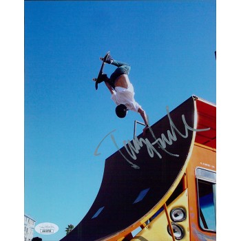 Tony Hawk Skateboarder Signed 8x10 Glossy Photo JSA Authenticated