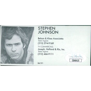 Bruce Jenner Signed 2x4 Directory Cut JSA Authenticated