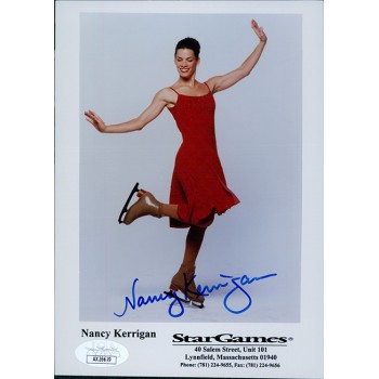 Nancy Kerrigan Olympic Figure Skater Signed 5x7 Glossy Photo JSA Authenticated