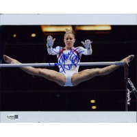 Courtney Kupets Olympic Gymnast Signed 8x10 Glossy Photo JSA Authenticated