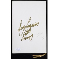 Greg Louganis Olympic Diver Signed 1984 Gold Edition Program JSA Authenticated