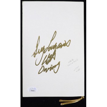 Greg Louganis Olympic Diver Signed 1984 Gold Edition Program JSA Authenticated
