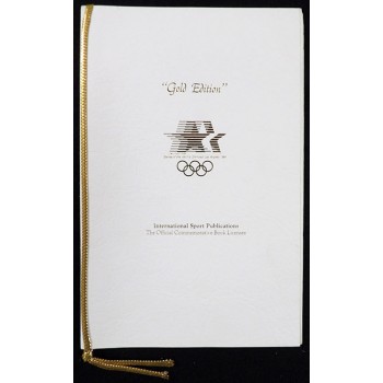 Greg Louganis Olympic Diver Signed 1984 Gold Edition Program JSA Authenticated
