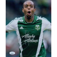 Frederic Piquionne Portland Timbers Signed 8x10 Glossy Photo JSA Authenticated