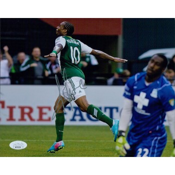 Frederic Piquionne Portland Timbers Signed 8x10 Glossy Photo JSA Authenticated