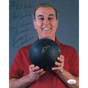 Carmen Salvino PBA Bowler Signed 8x10 Cardstock Photo JSA Authentic Personalized Carmen Salvino PBA Bowler Signed 8x10 Cardstock Photo JSA Authentic Personalized