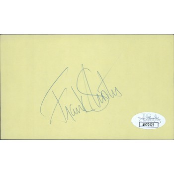 Frank Shorter Olympic Long-Distance Runner Signed 3x5 Index Card JSA Authentic