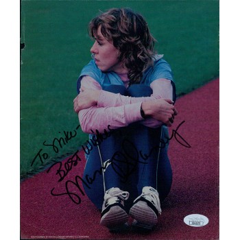 Mary Slaney Runner Signed 8x9.5 Cut Magazine Page Photo JSA Authenticated Mary Slaney Runner Signed 8x9.5 Cut Magazine Page Photo JSA Authenticated