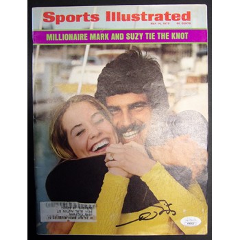 Mark Spitz Olympic Swimmer Signed Sports Illustrated Magazine JSA Authenticated