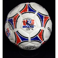 United State World Cup Team Signed Soccer Ball By 25 UDA Authenticated Cut