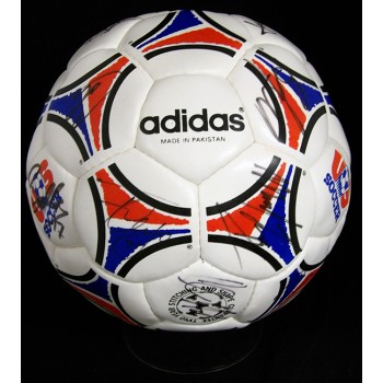 United State World Cup Team Signed Soccer Ball By 25 UDA Authenticated Cut