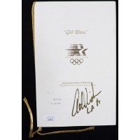 Peter Vidmar Olympic Gymnast Signed 1984 Gold Edition Program JSA Authentic
