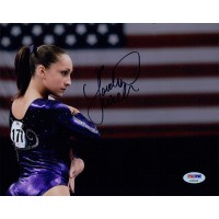 Jordyn Wieber Olympic Gymnast Signed 8x10 Matte Photo PSA Authenticated