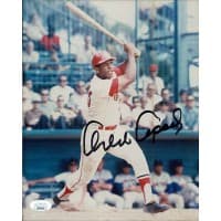 Orlando Cepeda St. Louis Cardinals Signed 8x10 Glossy Photo JSA Authenticated