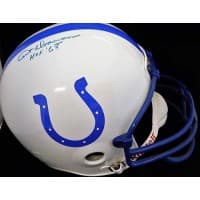 Art Donovan Indianapolis Colts Signed Full Size Replica Helmet JSA Authenticated