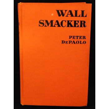 Peter DePaolo Indy 500 Racer Signed Wall Smacker Hardcover Book JSA Authentic