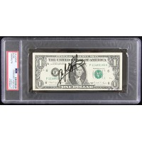 A.J. Foyt Race Car Driver Signed One Dollar Bill Currency PSA Authenticated