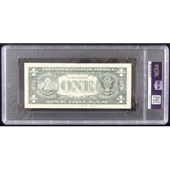 A.J. Foyt Race Car Driver Signed One Dollar Bill Currency PSA Authenticated