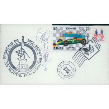 Richard Petty NASCAR Driver Signed First Day Issue Cover FDC JSA Authenticated
