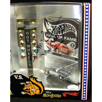 Don Prudhomme Tom McEwen Signed Snake and Mongoose Hot Wheels Set JSA Authentic