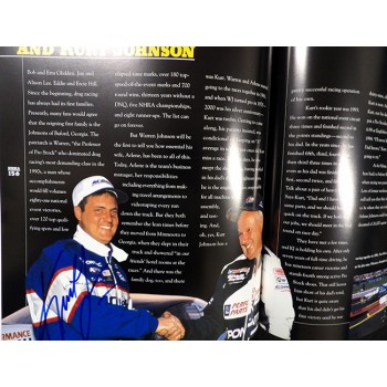 The Fast Lane NHRA Signed Book By 14 JSA Authenticated John Force Don Prudhomme