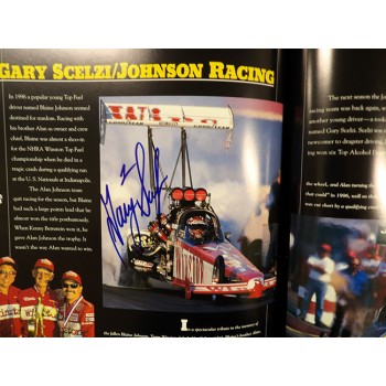 The Fast Lane NHRA Signed Book By 14 JSA Authenticated John Force Don Prudhomme