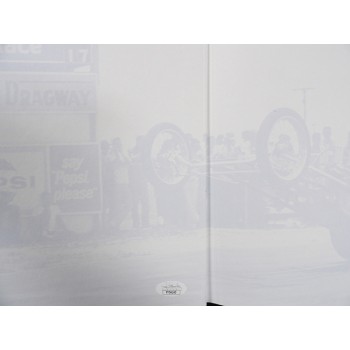 The Fast Lane NHRA Signed Book By 14 JSA Authenticated John Force Don Prudhomme