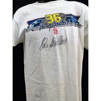 Kenny Wallace NASCAR Racing Signed T-Shirt JSA Authenticated
