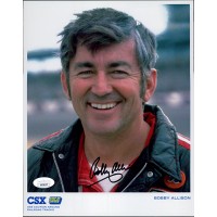 Bobby Allison NASCAR Driver Signed 8x10 Glossy Promo Photo JSA Authenticated