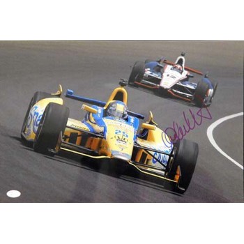 Marco Andretti Indy Car Racer Signed 12x18 Glossy Photo JSA Authenticated