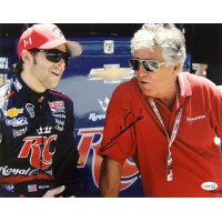 Mario Andretti Indy Car Racer Signed 11x14 Glossy Photo JSA Authenticated