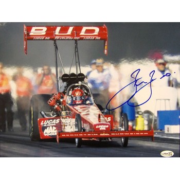 Brandon Bernstein NHRA Drag Racer Signed 11x14 Glossy Photo JSA Authenticated