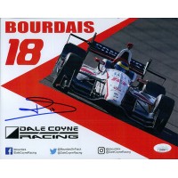 Sebastien Bourdais Indy Car Racer Signed 8x10 Cardstock Photo JSA Authenticated Sebastien Bourdais Indy Car Racer Signed 8x10 Cardstock Photo JSA Authenticated