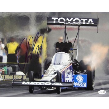 Antron Brown NHRA Drag Racer Signed 11x14 Glossy Photo JSA Authenticated