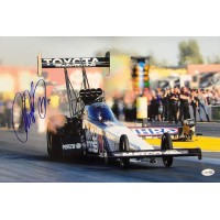 Antron Brown NHRA Drag Racer Signed 12x18 Glossy Photo JSA Authenticated