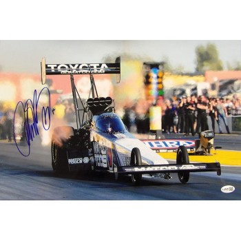 Antron Brown NHRA Drag Racer Signed 12x18 Glossy Photo JSA Authenticated