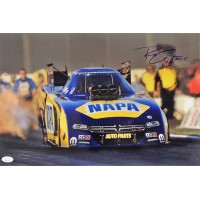 Ron Capps NHRA Funny Car Driver Signed 12x18 Glossy Photo JSA Authenticated