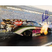 Alexis DeJoria NHRA Funny Car Driver Signed 11x14 Glossy Photo JSA Authenticated