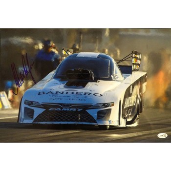 Alexis DeJoria NHRA Funny Car Driver Signed 12x18 Glossy Photo JSA Authenticated