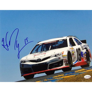 Hailie Deegan NASCAR Driver Signed 11x14 Glossy Photo JSA Authenticated