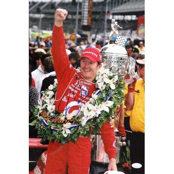 Scott Dixon Indy Car Racer Signed 12x18 Glossy Photo JSA Authenticated