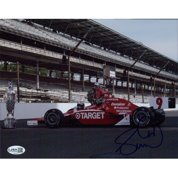 Scott Dixon Indy Car Racer Signed 8x10 Glossy Photo JSA Authenticated