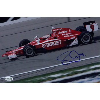 Scott Dixon Indy Car Racer Signed 8x12 Glossy Photo JSA Authenticated