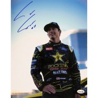 Tanner Foust Stunt Car Race Driver Signed 11x14 Glossy Photo JSA Authenticated
