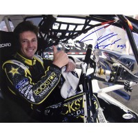 Tanner Foust Stunt Car Race Driver Signed 11x14 Glossy Photo JSA Authenticated