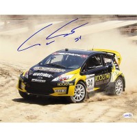 Tanner Foust Stunt Car Race Driver Signed 11x14 Glossy Photo JSA Authenticated