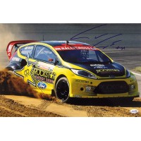Tanner Foust Stunt Car Race Driver Signed 12x18 Glossy Photo JSA Authenticated