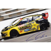 Tanner Foust Stunt Car Race Driver Signed 12x18 Glossy Photo JSA Authenticated