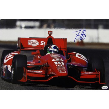 Dario Franchitti Indy Car Racer Signed 12x18 Glossy Photo JSA Authenticated