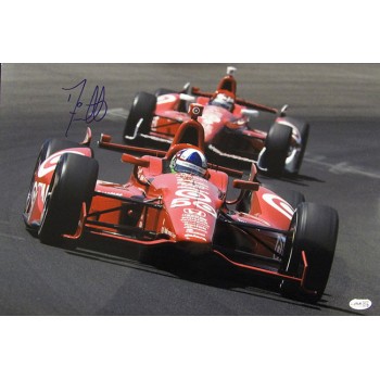 Dario Franchitti Indy Car Racer Signed 12x18 Glossy Photo JSA Authenticated